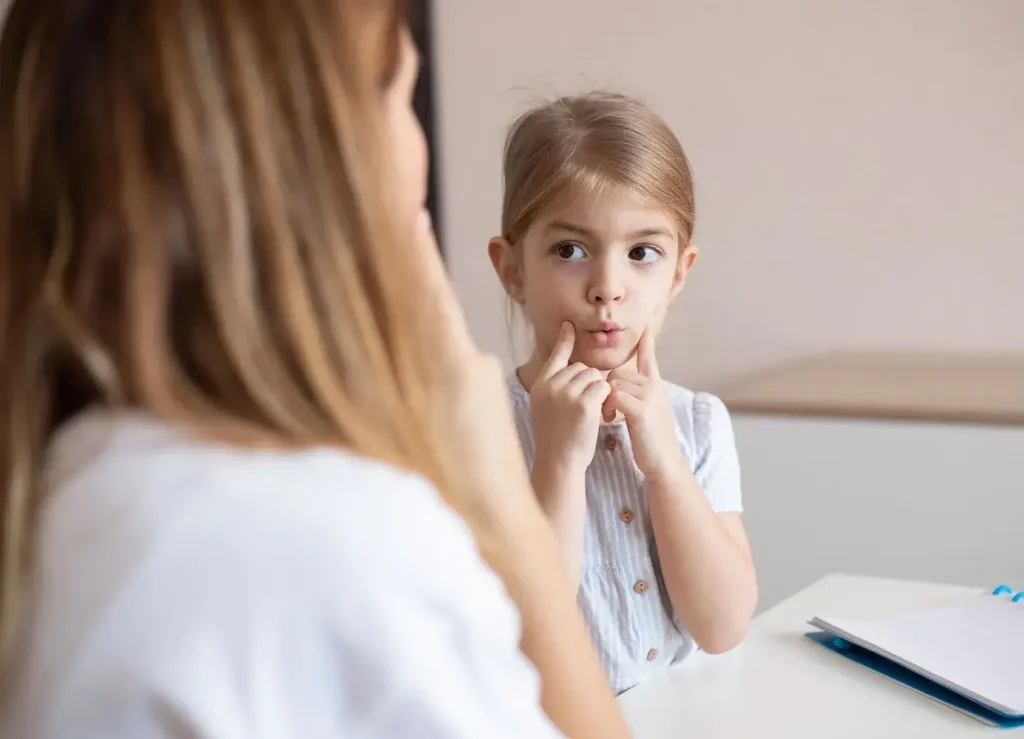 Stuttering speech therapy